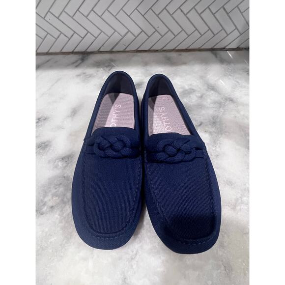 Rothy’s The Driver Navy Knit Loafer Driving Shoe Men’s 10 / W11.5 Gum Sole main image 8